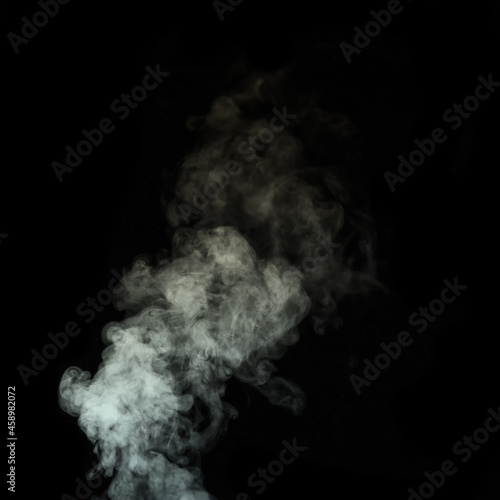 Colored vapor, smoke on a black background to add to your pictures. Perfect smoke, steam, fragrance, incense for your photos. Create mystical Halloween photos. Abstract background, design element