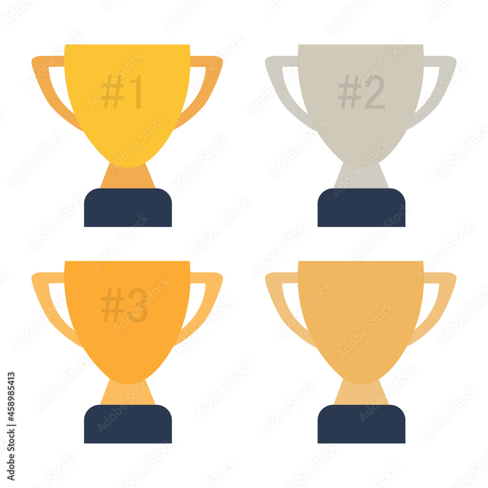 cup icon, winner, first place, vector illustration