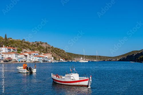 Limin Ieraka (Limni Geraka) village, Lakonia, Greece