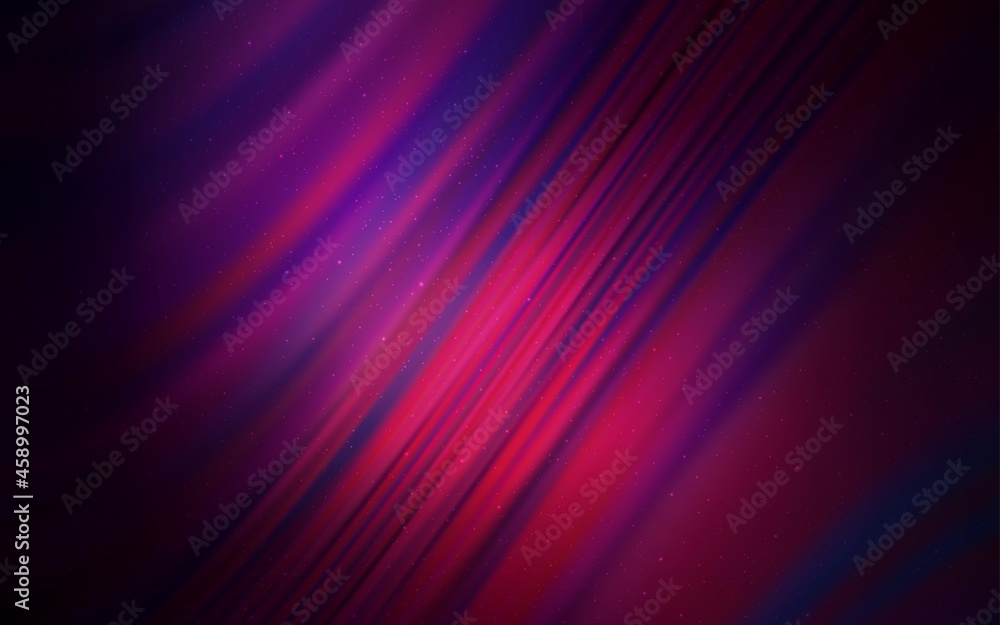 Dark Pink vector layout with cosmic stars. Dark Pink vector layout with cosmic stars.