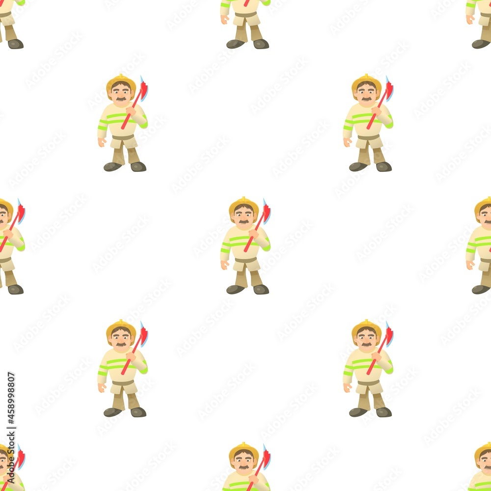 Firefighter with axe pattern seamless background texture repeat wallpaper geometric vector Firefighter with axe pattern seamless background texture repeat wallpaper geometric vector