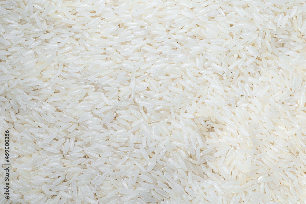White rice grain pattern close up, Asian food. White rice grain pattern close up, Asian food.