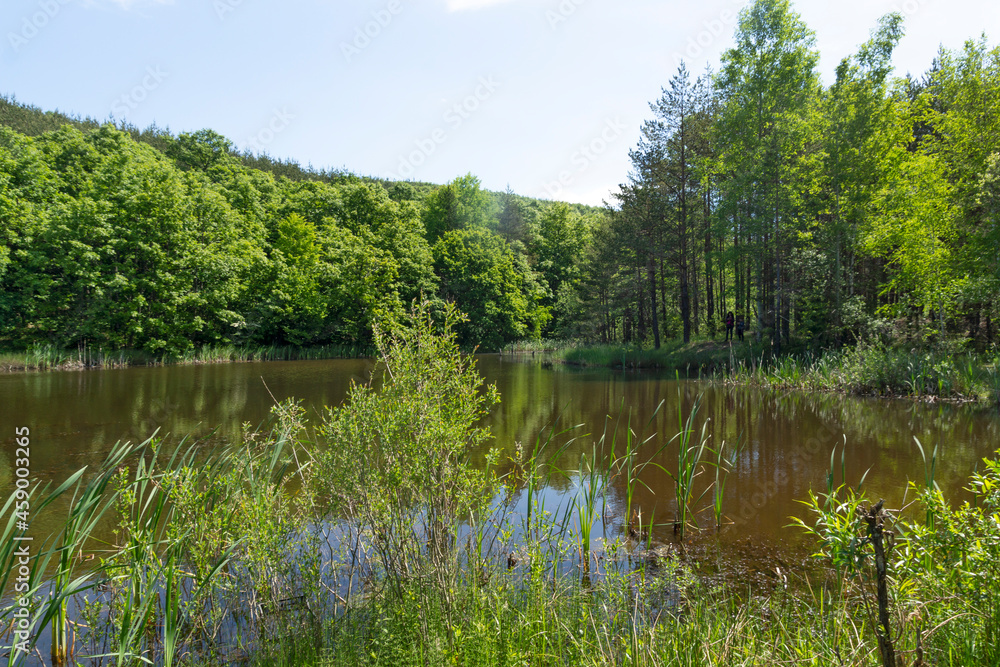 Landscape of Sua Gabra Lakes at Lozenska Mountain, Bulgaria Landscape of Sua Gabra Lakes at Lozenska Mountain, Bulgaria