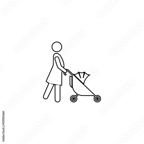 Stroller icon
