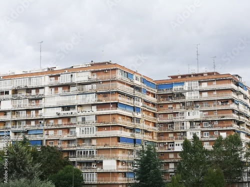 buildings in Mostoles south Madrid district