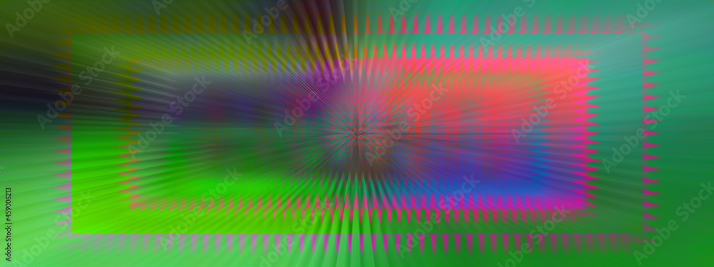 Naklejka premium Abstract iridescent burst background image.