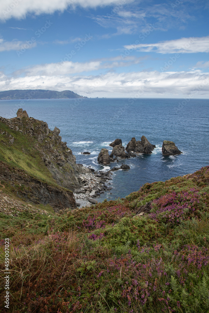 Loiba cliffs in Galicia