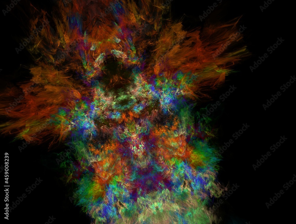 Imaginatory fractal abstract background Image Imaginatory fractal abstract background Image