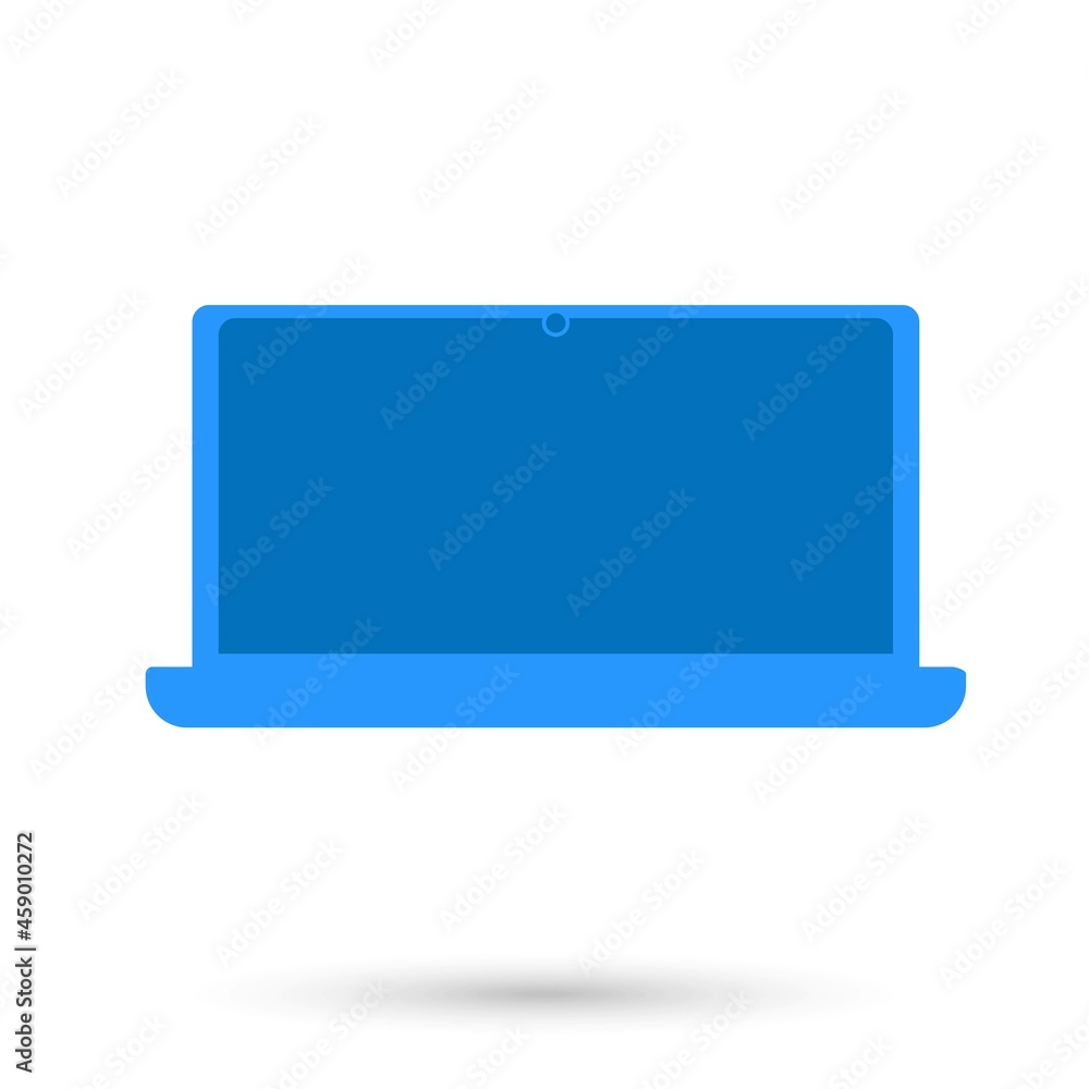 Laptop isolated object. Vector illustration. Laptop isolated object. Vector illustration.