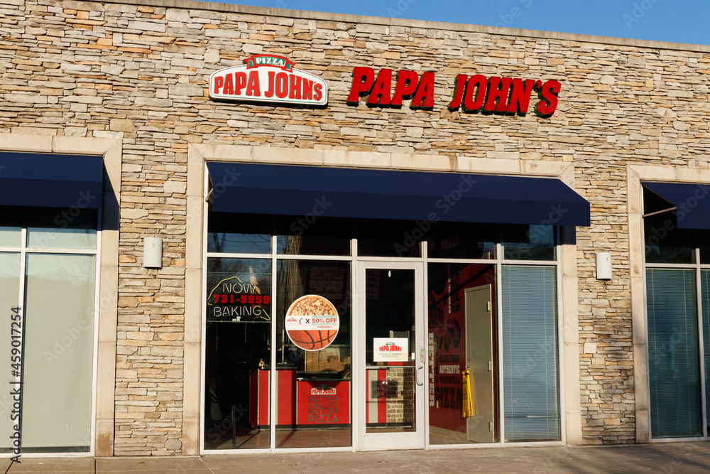 Papa John's TakeOut Pizza Restaurant. Papa John's is the third largest