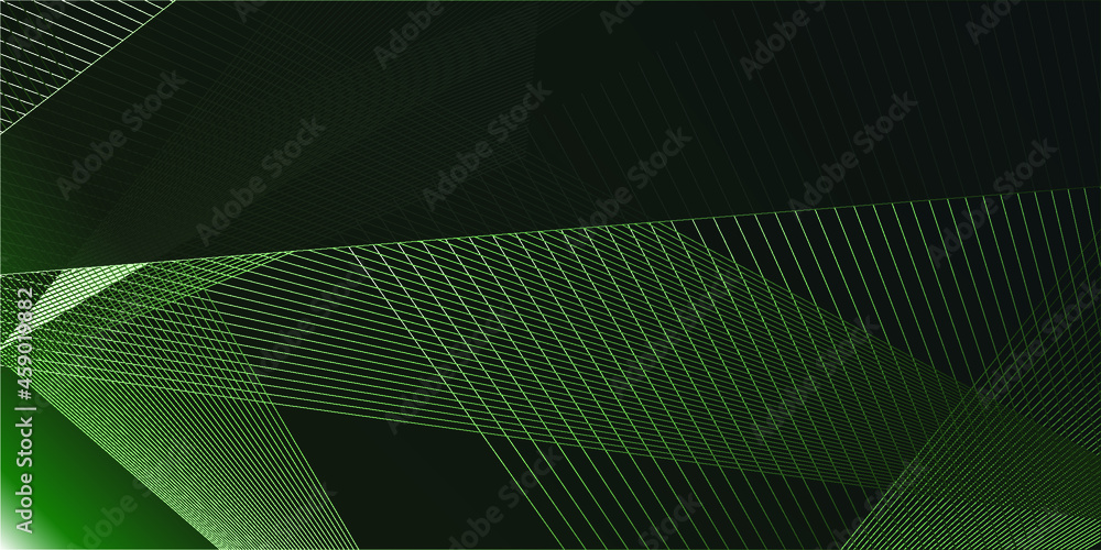Green Abstract Background With Lines Green Abstract Background With Lines