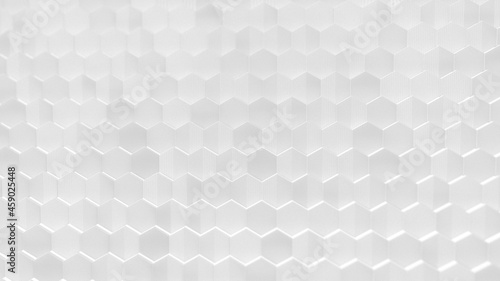 Fototapeta Naklejka Na Ścianę i Meble -  harmonic plain hexagon