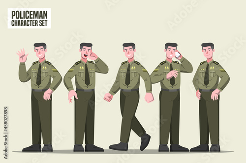 Policeman - Profesi Character