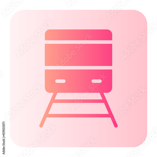 train gradient icon