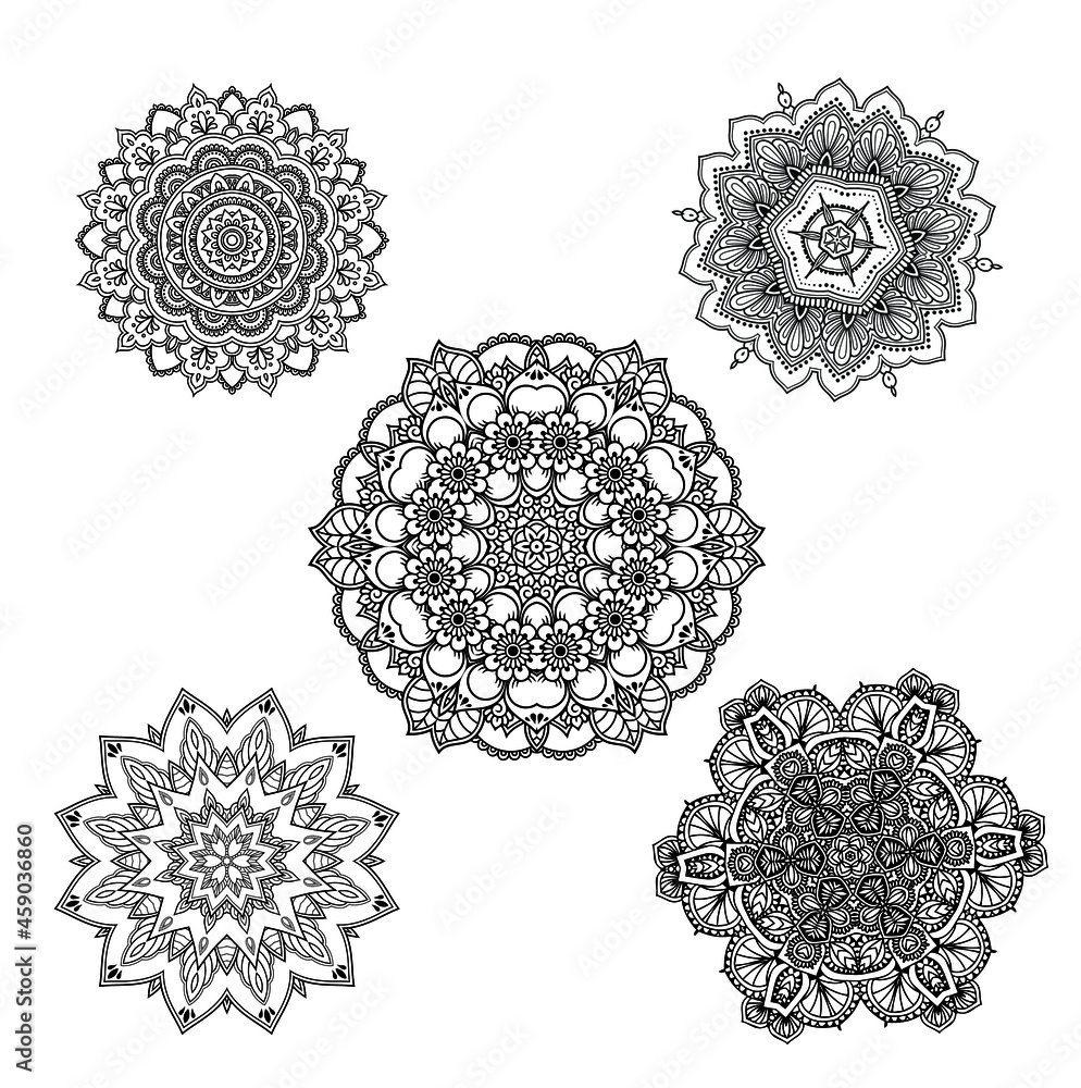 Mandala Design. Geometric Floral mandala Art Mandala Design. Geometric Floral mandala Art