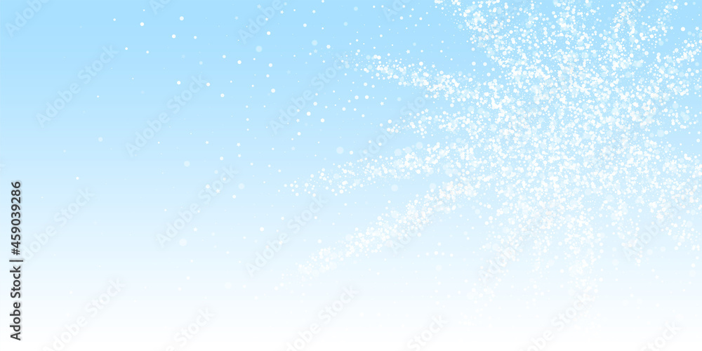 Magic stars Christmas background. Subtle flying sn Magic stars Christmas background. Subtle flying sn