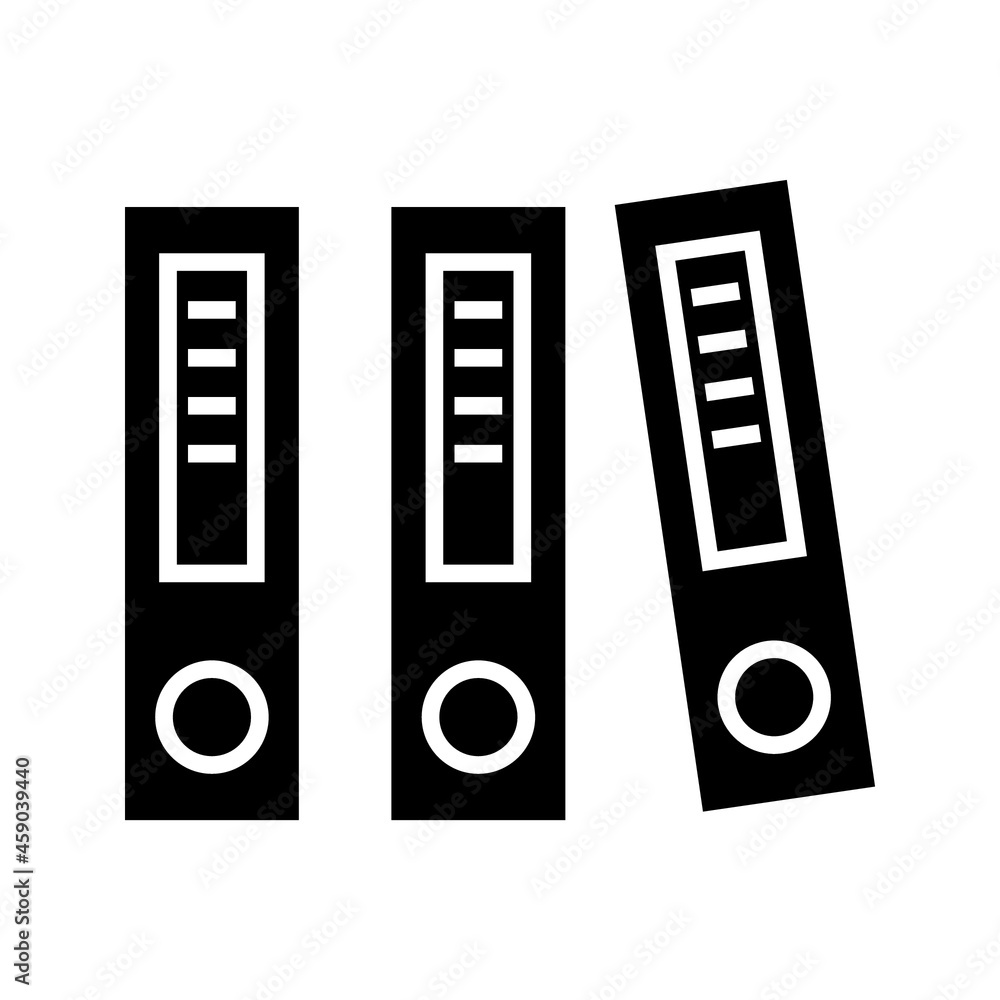 Binder icon design template glyph style.Binder icon notebook Element. Binder icon Notebook linear style sign for mobile concept and web design color editable Binder icon design template glyph style.Binder icon notebook Element. Binder icon Notebook linear style sign for mobile concept and web design color editable