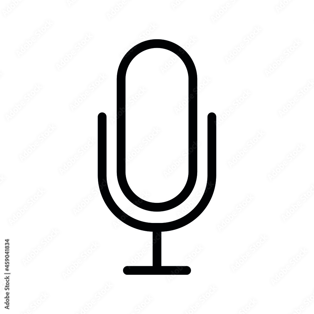 Record Microphone icon vector illustration eps 10, Sound concept. Record Microphone icon vector illustration eps 10, Sound concept.