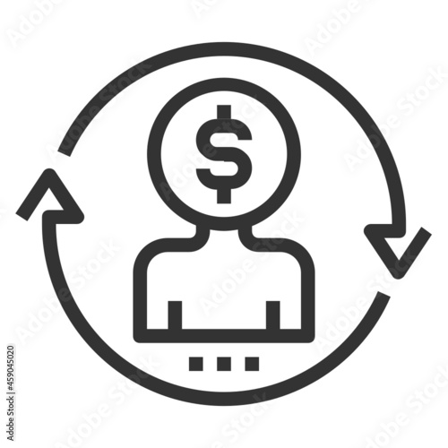 FUND LINE ICON
