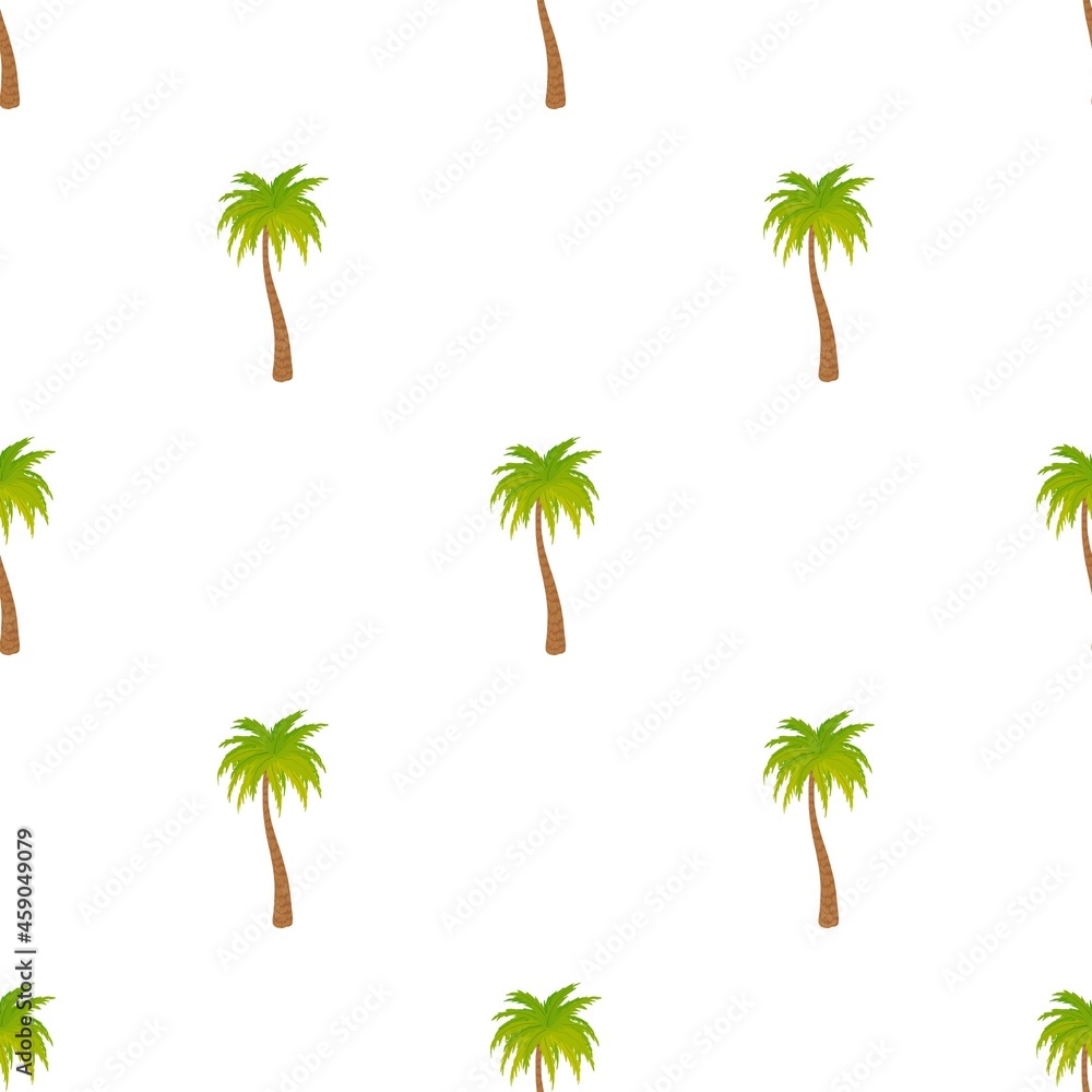 High palm tree pattern seamless background texture repeat wallpaper geometric vector