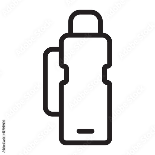 thermos line icon