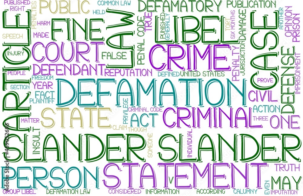 Slander Wordcloud Banner, Wallpaper, Background, Book Cover, Wordart Slander Wordcloud Banner, Wallpaper, Background, Book Cover, Wordart