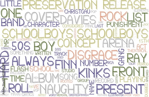 Schoolboys Wordcloud Banner, Wallpaper, Background, Book Cover, Wordart