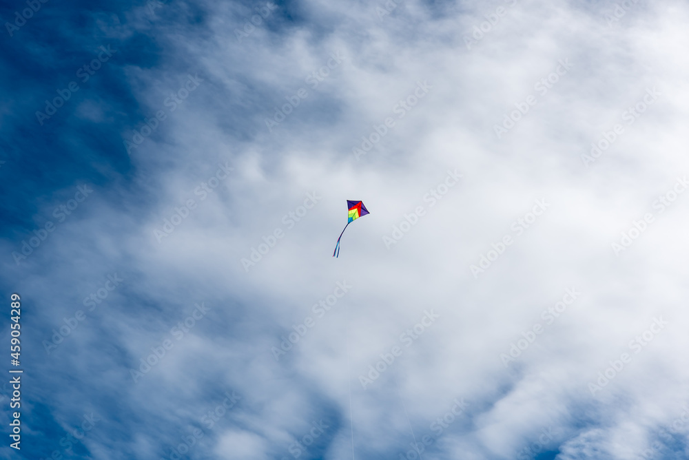 Colorful Kites flying over the sky Colorful Kites flying over the sky