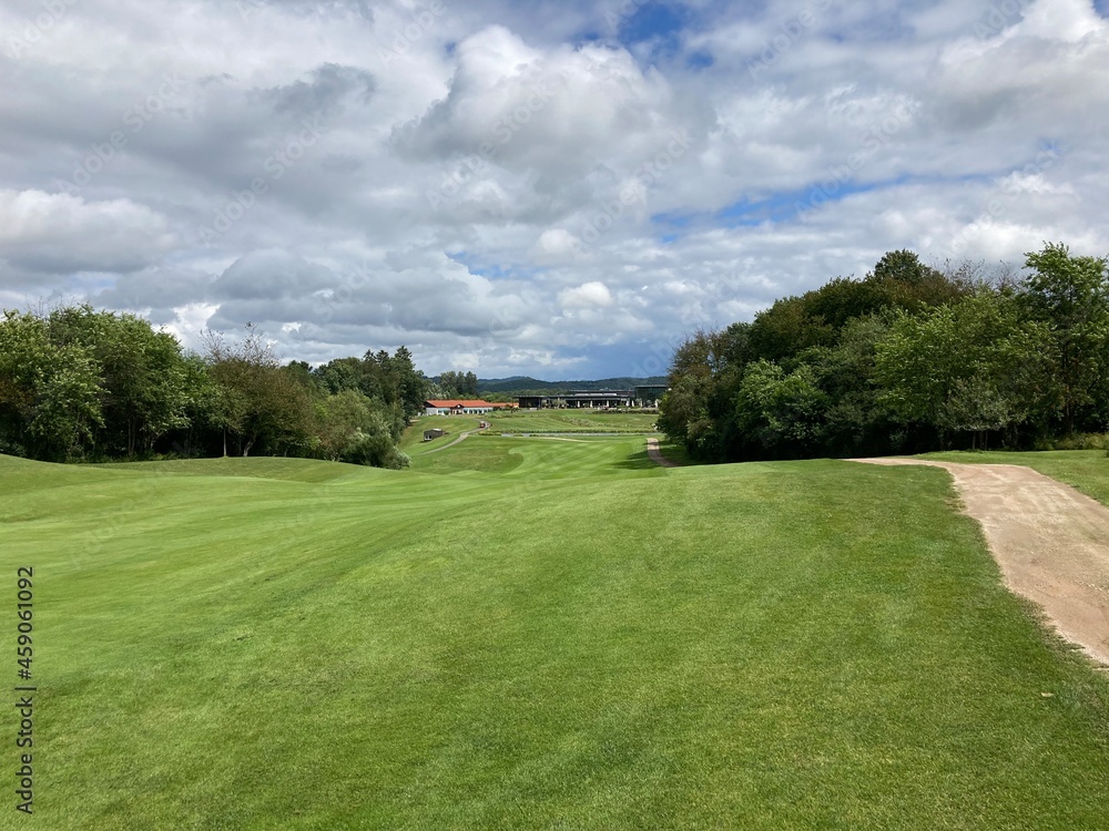 Naklejka premium course in the summer