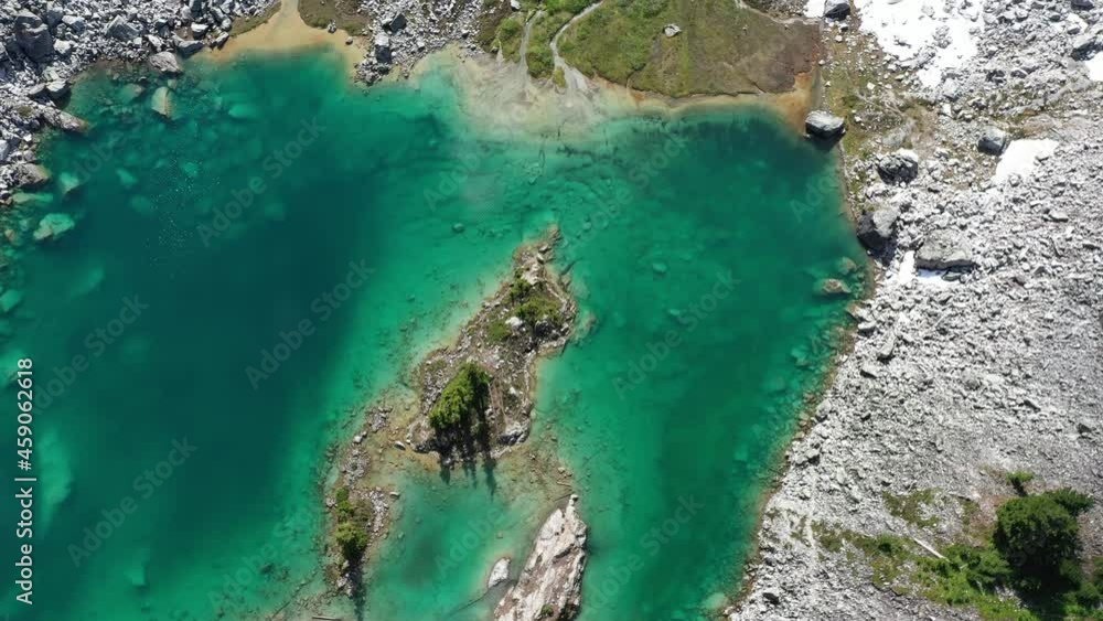 Amazing blue water of Watersprite Lake in Squamish BC, Canada Amazing blue water of Watersprite Lake in Squamish BC, Canada