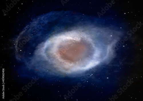 Fototapeta Naklejka Na Ścianę i Meble -  nebula in an outer space