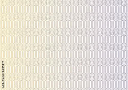 Vector graphic of geometric pattern in soft rainbow color. Vector certificate texture. Good for certificate, banknote, money design, currency, note etc. Watermark security.