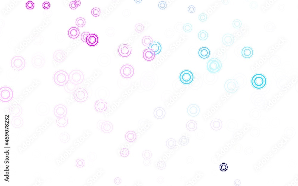 Light Pink, Blue vector backdrop with dots. Light Pink, Blue vector backdrop with dots.