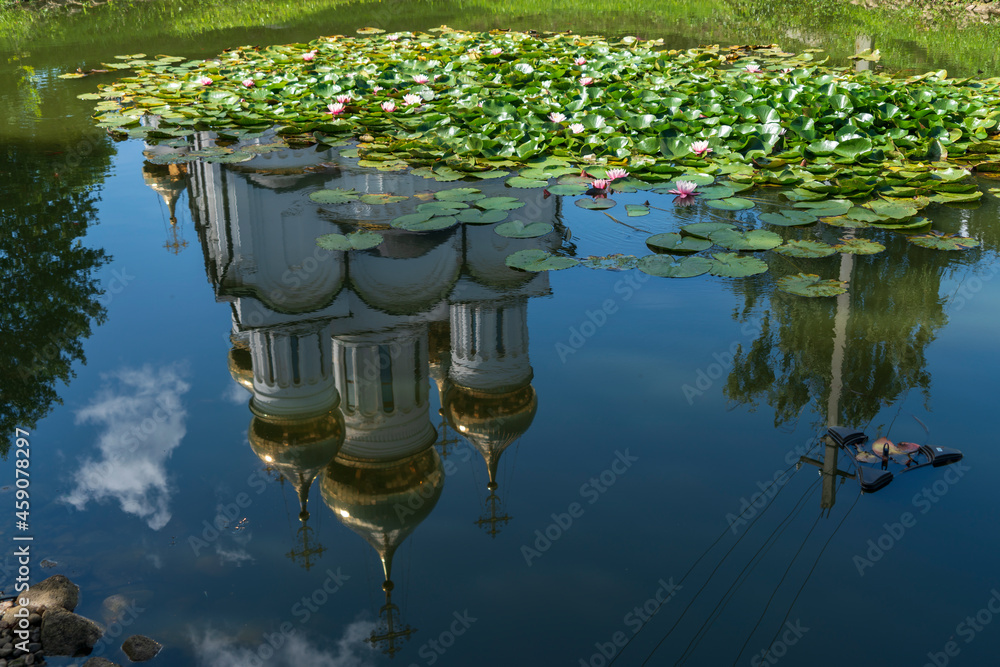 Naklejka premium Переславль Залесский, Никольский монастырь, собор.