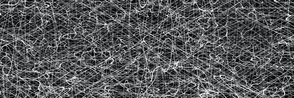 White chaotic lines background. Hand drawn lines. Tangled chaotic pattern. Vector illustration. White chaotic lines background. Hand drawn lines. Tangled chaotic pattern. Vector illustration.