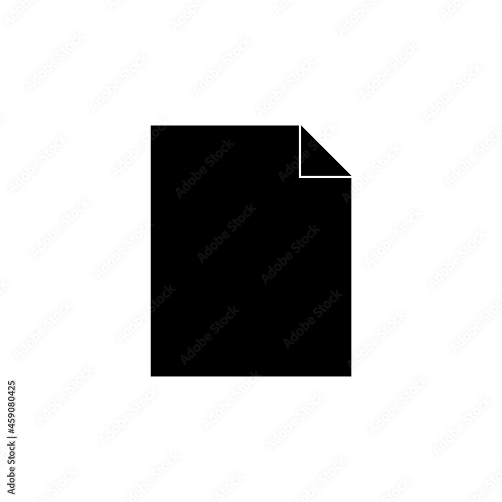 paper icon, form vector, note illustration paper icon, form vector, note illustration