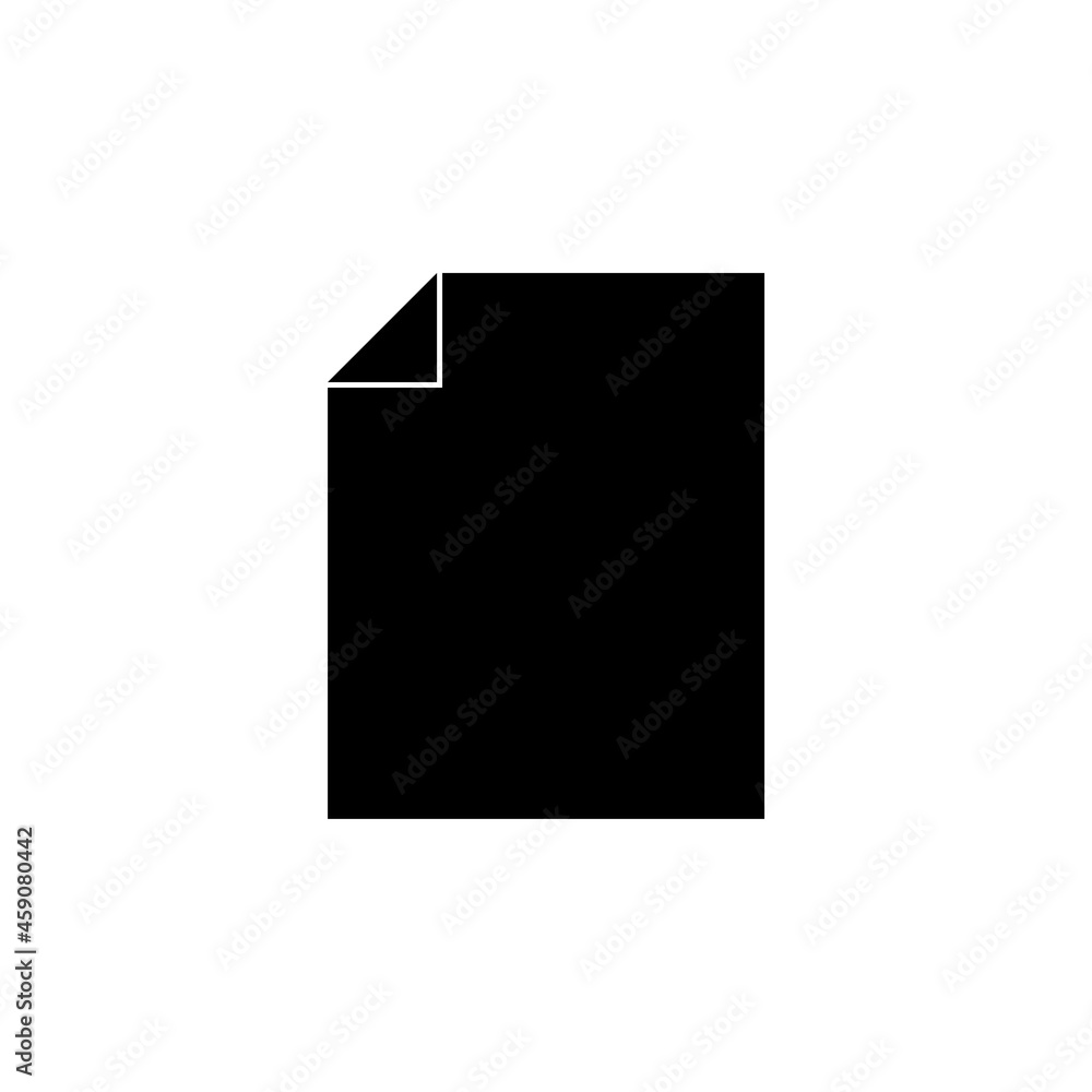 paper icon, form vector, note illustration paper icon, form vector, note illustration
