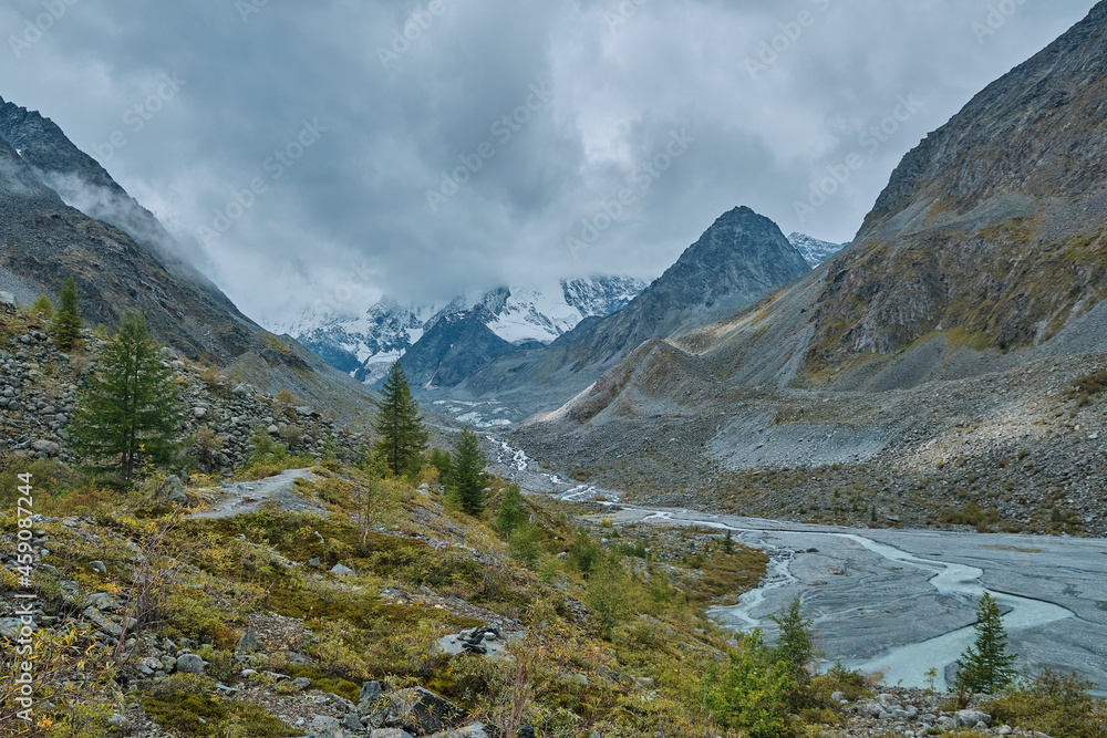 Fototapeta premium The Belukha Mountain in Altai, Russia