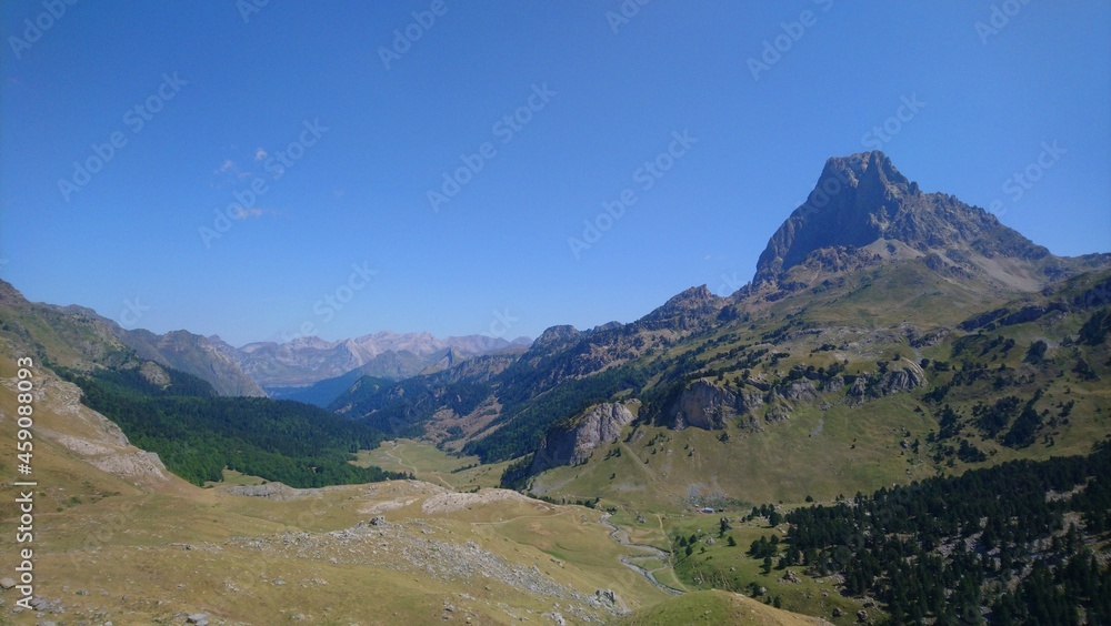 Naklejka premium Vallée d'Ossau Pyrénées