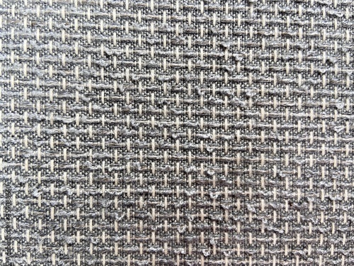 dark gray colored fabric texture