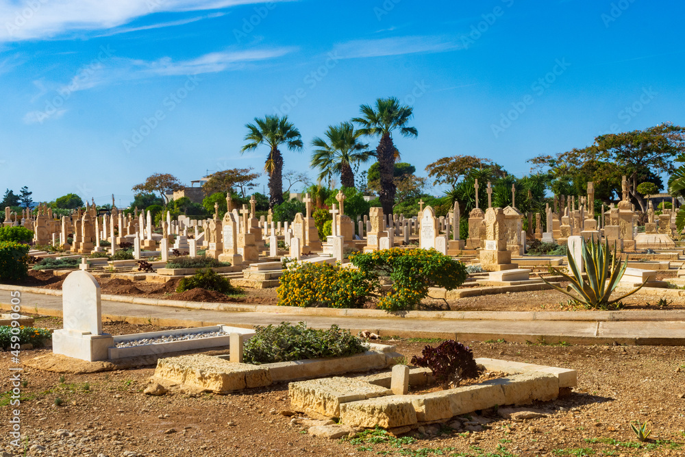 The Capuccini Naval Cemetery also known as  Kalkara Naval Cemetery, is the final resting place of over 1,000 casualties from the two World Wars.
