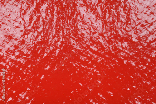 Tomato sauce ketchup texture background © Kuzmick