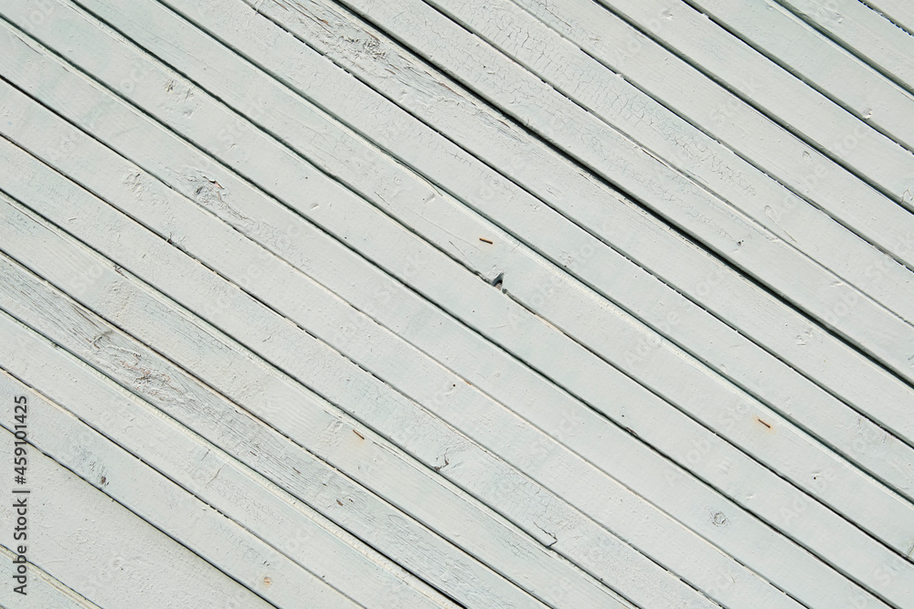 Texture of planks of old wood with peeling white paint Texture of planks of old wood with peeling white paint