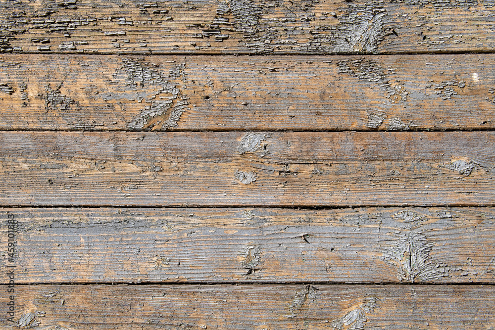 Old wooden wall with paint, background texture Old wooden wall with paint, background texture