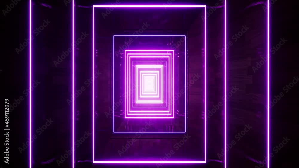Glow Neon Vertical Rectangle Light Tunnel Glow Neon Vertical Rectangle Light Tunnel