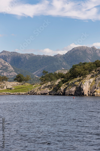 cruise on the Lysefjord fjord in Norway © sergioboccardo