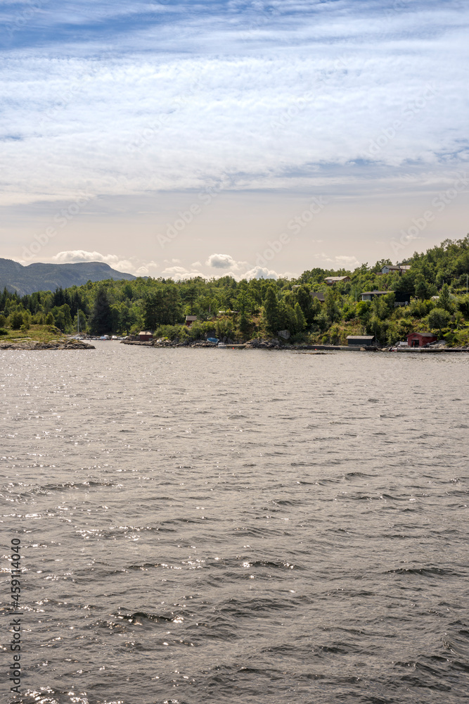 cruise on the Lysefjord fjord in Norway