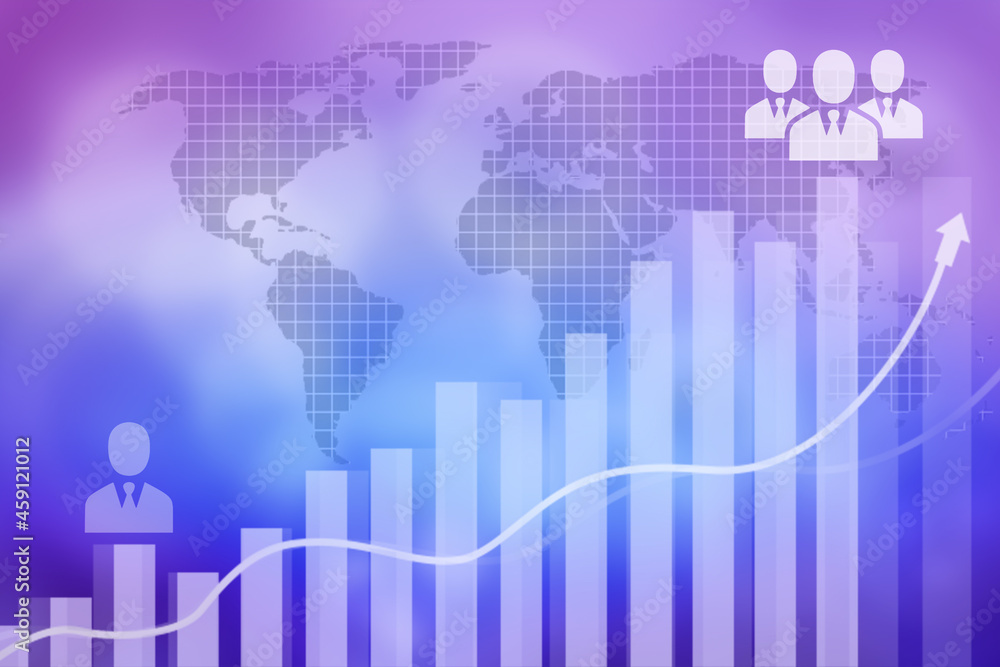2d illustration futuristic business background pattern graph concept
2d illustration futuristic business background pattern graph concept