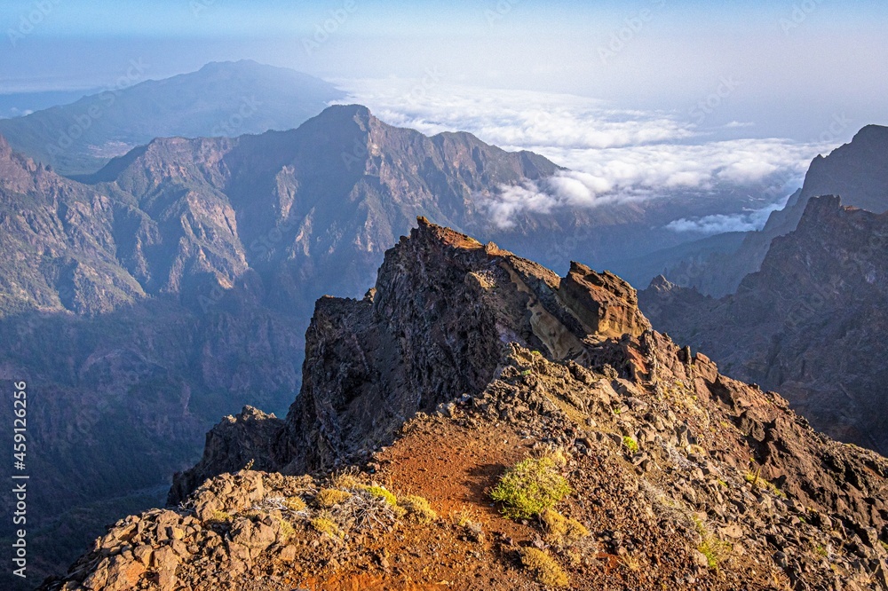 Fototapeta premium Roque de los Muchachos, la palma, canary islands, spain