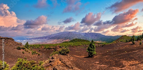 Cumbre Vieja Natural Park, la palma, canary islands, spain